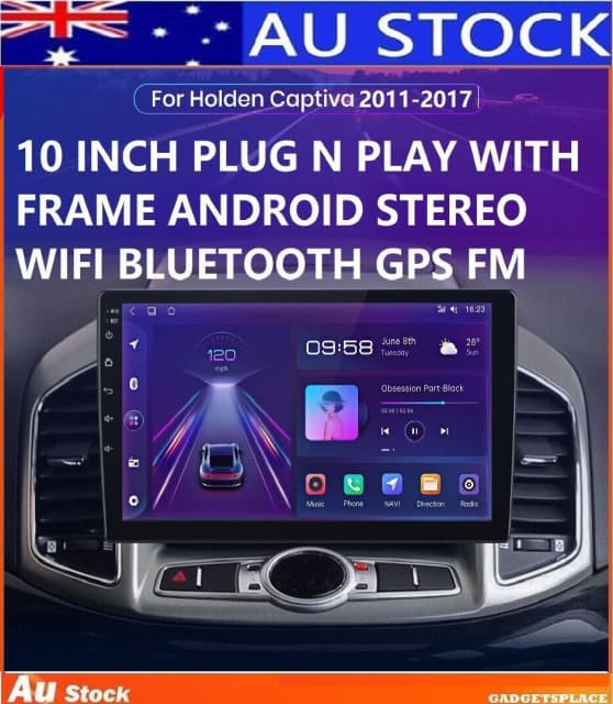 For Chevrolet Holden Captiva 2011 2017 android 12 2 32GB Car Stereo