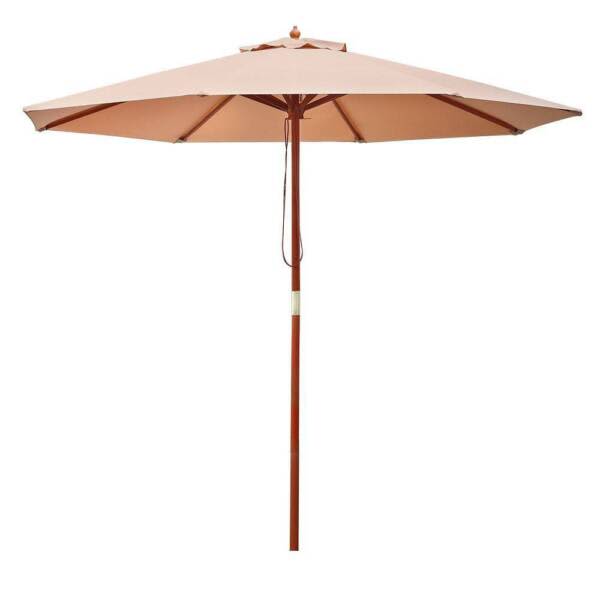 2.7 Outdoor Pole Umbrella Cantilever Stand Garden Umbrellas Patio Bei