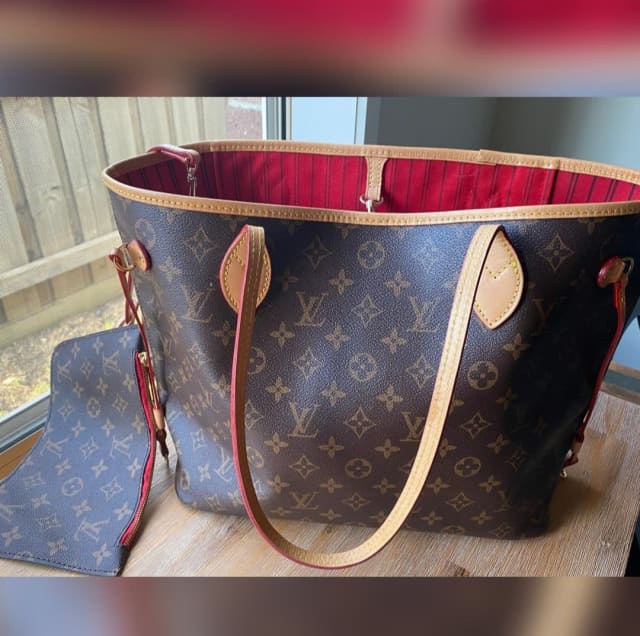 Neverfull Mimosa MM With Pochette