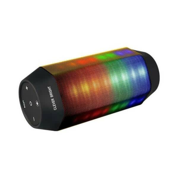 Bluetooth Speaker Powerful Sound speaker with Builtin Mic AUX Hexagon