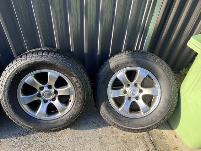 Prado 120 series Wheels and Tyres, Great condition | Wheels, Tyres ...