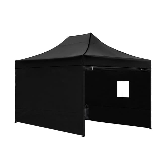 Instahut Gazebo Pop Up Marquee 3x4.5 Outdoor Tent Folding Wedding