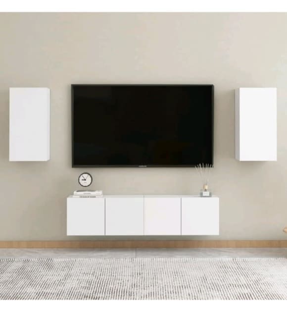 TV unit with 4 pieces Entertainment & TV Units Gumtree