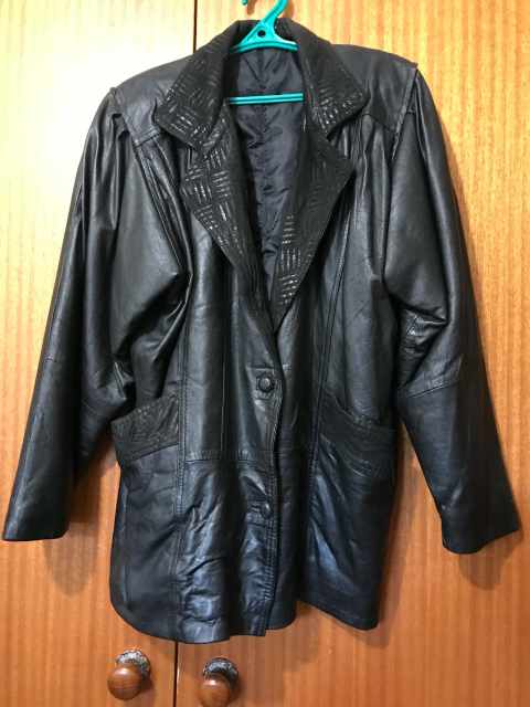 PRICE REDUCED NEW VINTAGE LADIES BLACK LEATHER JACKET | Jackets & Coats ...