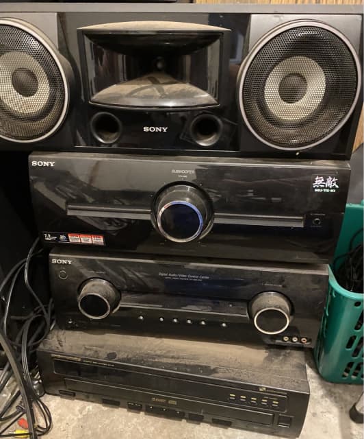 Sony Muteki 7.2 channel stereo home theatre system Home Theatre Systems Gumtree Australia