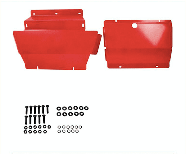 RED BASH PLATE SUITS ISUZU DMAX / MUX HOLDEN COLORADO 2012 Auto Body
