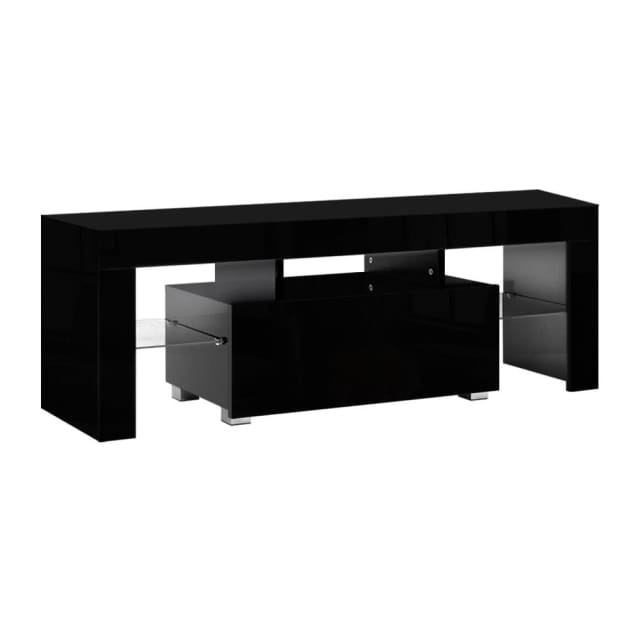 Artiss TV Entertainment Unit Stand RGB LED Gloss Furniture 130