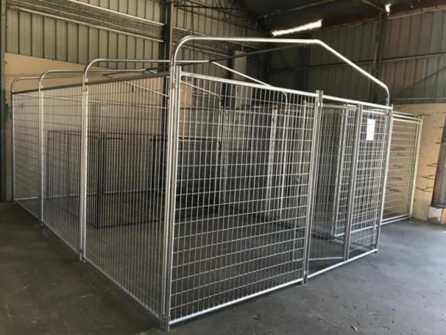 Brand New 4.5*3.0*1.8m Heavy Duty Roof-Frame Dog Enclosure - $860 Inc ...