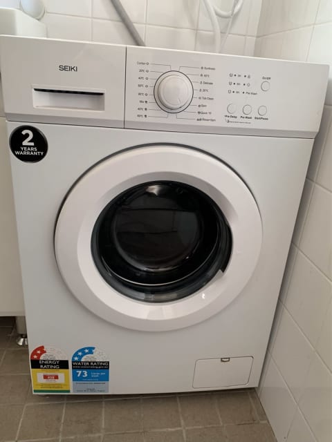 seiki 6kg front load washing machine