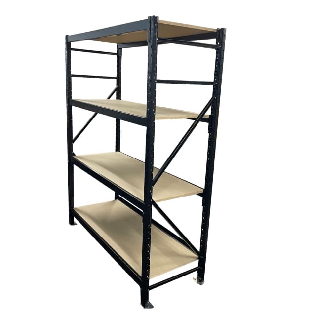 2000mm Wide Black Heavy Duty Shelving 3 levels Other Home & Garden