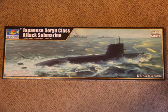 1/144 Trumpeter Soryu Class submarine | Collectables | Gumtree ...