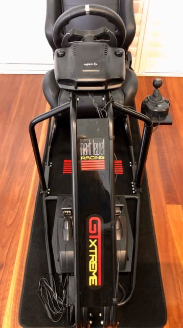 Next level gtxtreme v2 online racing simulator cockpit chair