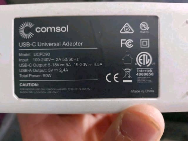Comsol USB-C to USB-A Adapter