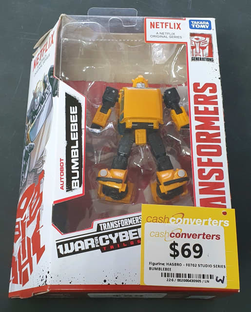 Hasbro Transformers War for Cybertron Bumblebee Action Figure F0702 for sale online 