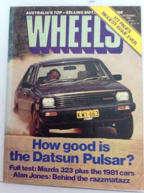 WHEELS car magazine, Datsun Pulsar, vintage Dec 1980, VGC. | Magazines ...