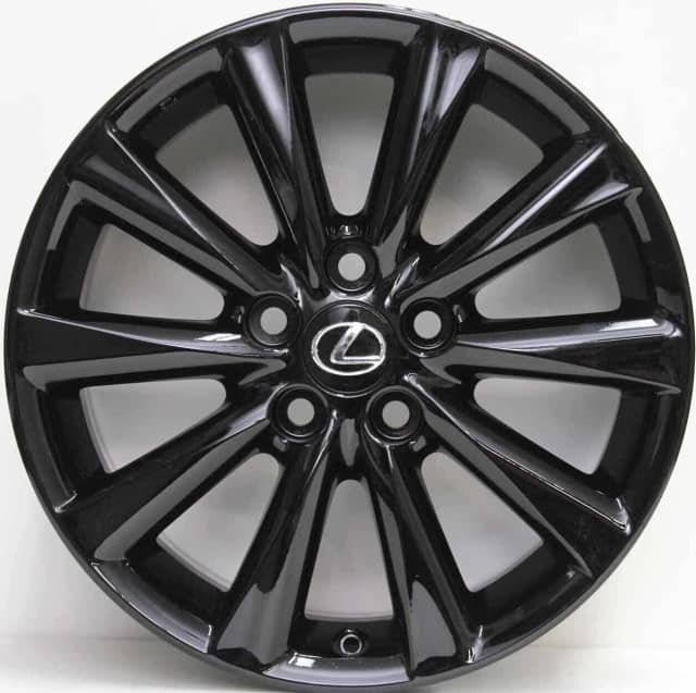 17 inch Genuine Lexus IS250 / IS350 ALLOY WHEELS IN BLACK Wheels