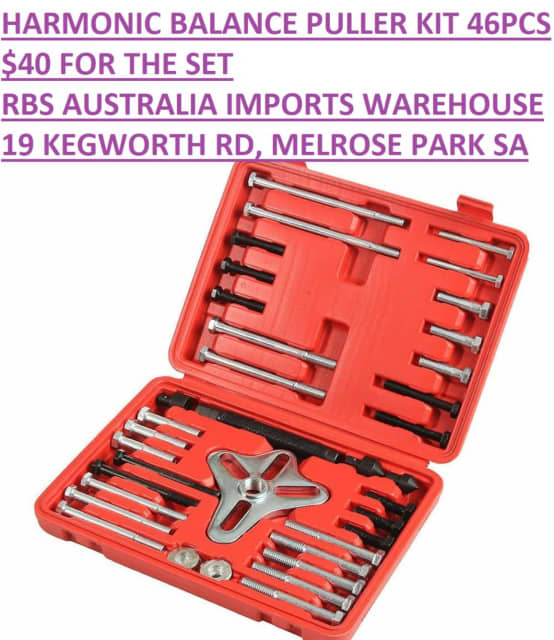 HARMONIC BALANCE PULLER SET OF 46PCS. NOW AVAILABLE IN OUR STORE Hand