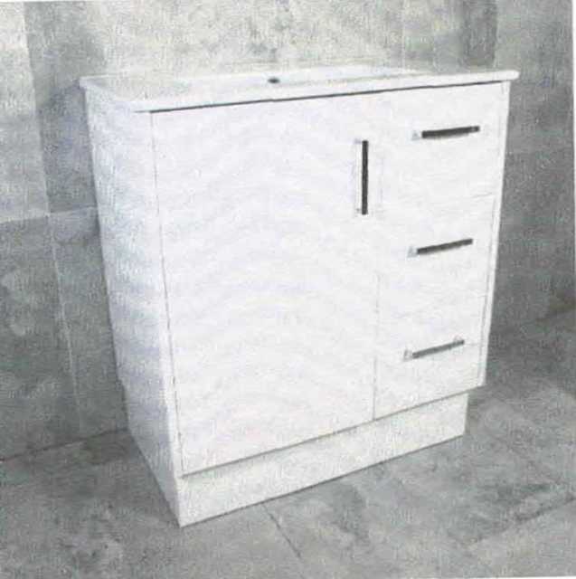 Aqua floor mount vanity 750mm Other Home & Garden in