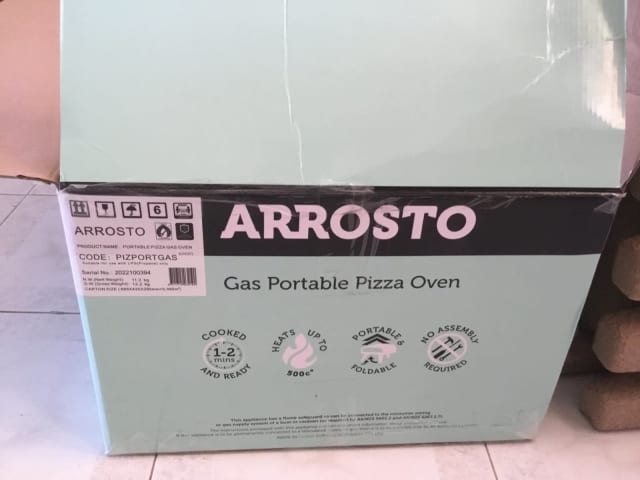 arrosto portable pizza oven