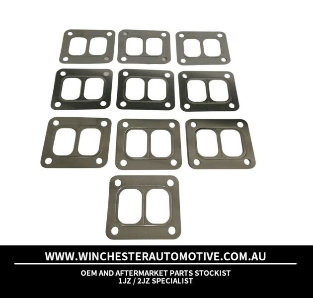 10 x T4 TWIN SCROLL TURBO GASKETS Engine, Engine Parts & Transmission