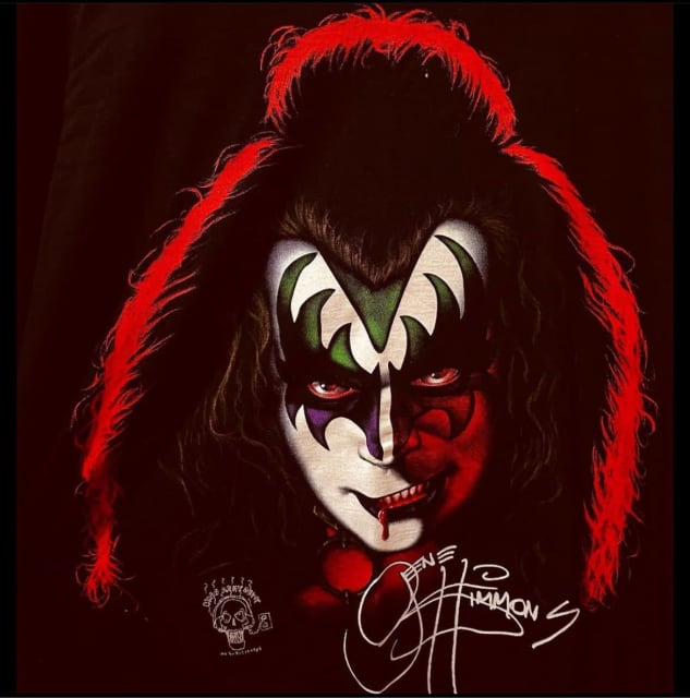 rare Kiss army limited edition Gene Simmons tee sz | Tops | Gumtree ...