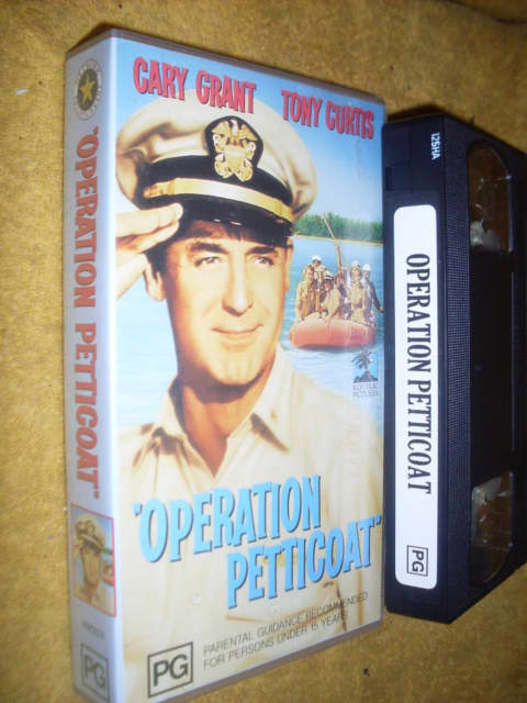 VHS Operation Petticoat Cary Grant | CDs & DVDs | Gumtree Australia ...