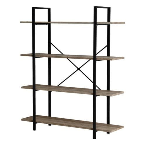 NEW 1420mm high SOHO 4 Tier Bookcase Shelf Storage Shelving Unit