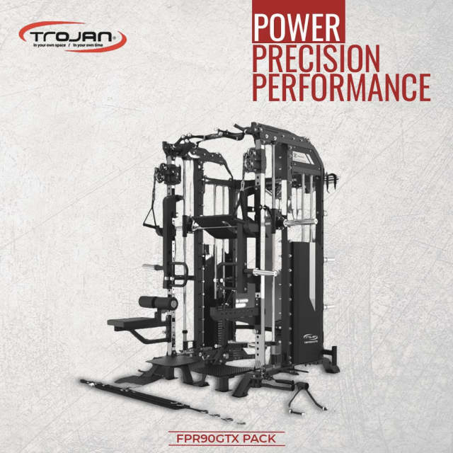 FPR90GTX Functional Trainer/Smith Machine & Squat Rack 5 Attachments