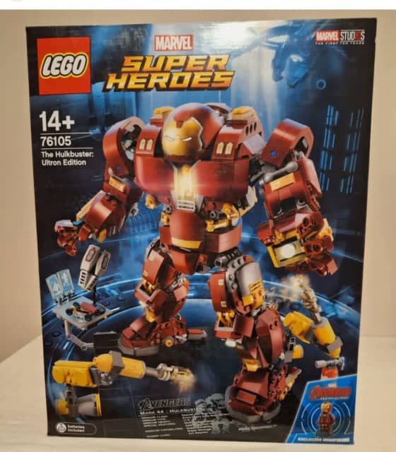 LEGO 76105 Marvel Ironman Heroes Hulkbuster 2018 Mega Edition | Toys ...