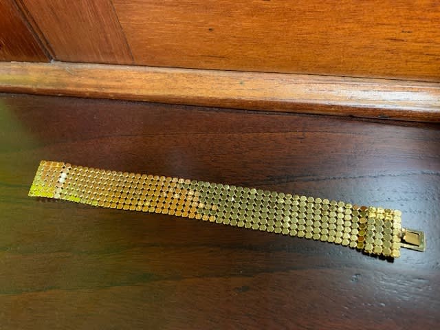 Vintage Glomesh Bracelet In Gold. | Antiques | Gumtree Australia Mount ...