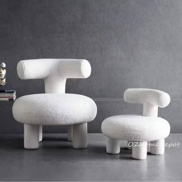 Antler White Berber Fleece Single Sofa/Children Sofa/Designer Armchairs Gumtree Australia