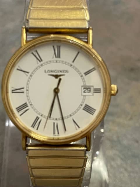 LONGINES PRESENCE L4.720.2 QUARTZ 33MM WATCH IN GOOD CONDITION