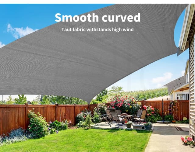 3x3 Heavy Duty 280gsm Shade Sail Many sizes avail Pick up Landsdale