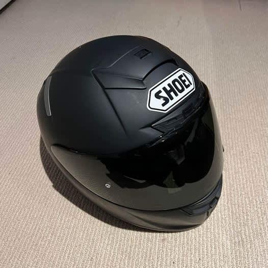 Shoei XSpirit III Matt Black Motorbike Helmet Large Size