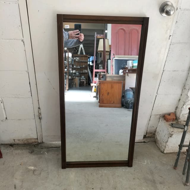Large vintage timber framed mirror. Size in pics Mirrors Gumtree Australia Newcastle Area