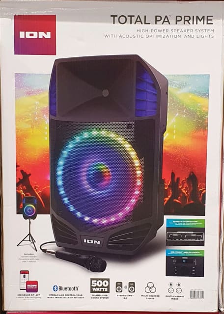 party speaker 500w