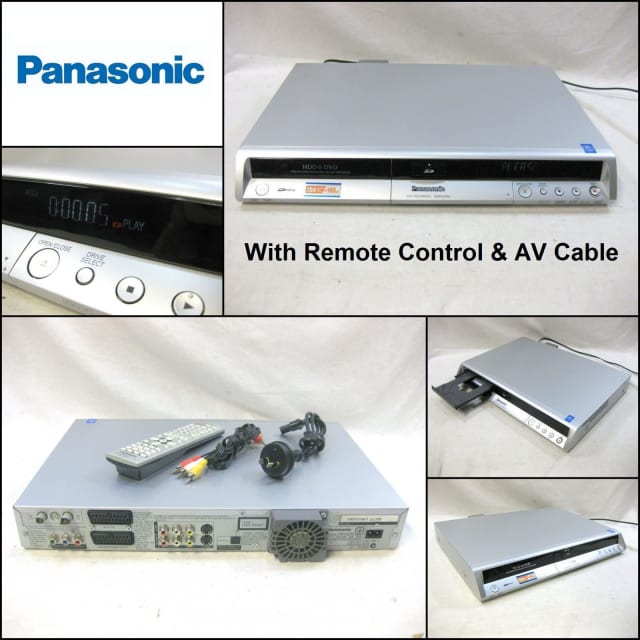 Panasonic DMREH55 HDD & DVD 160GB Recorder with Remote DVD Players