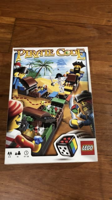 Lego Pirate Code Buildable Board Game 3840 Complete Instructions