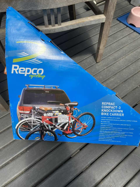 Repco rac compact 3 knockdown bike carrier new arrivals