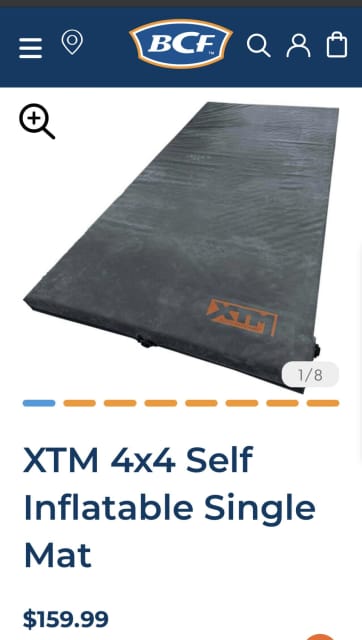 XTM 4x4 Self Inflatable Double Mat
