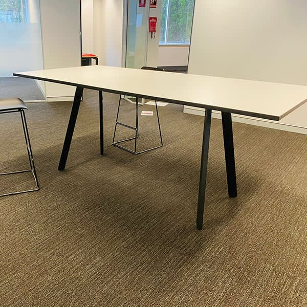 White High Table in Good Condition Buffets & Side Tables Gumtree