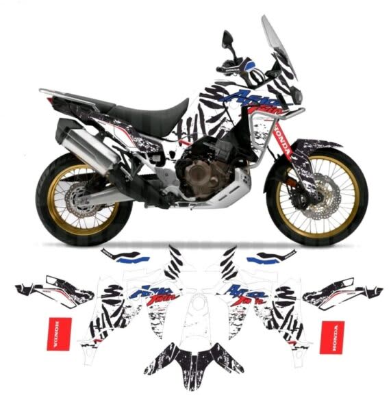 HONDA AFRICA TWIN CRF1000 L ADVENTURE SPORTS DAKAR GRAPHIC DECALS KIT
