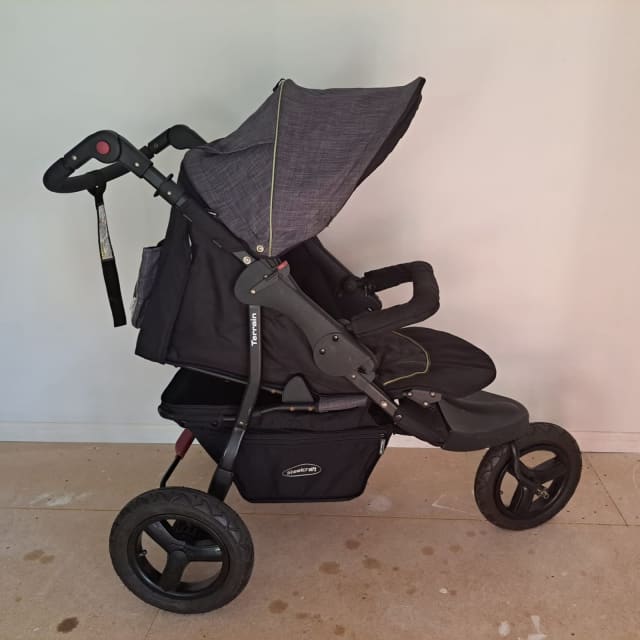 Steelcraft Terrain 3 Wheel Jogger Stroller Pram Prams & Strollers