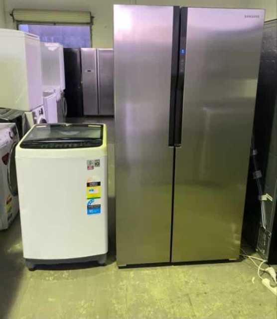 Samsung 583 Litres Fridge Freezer and LG 6.5 kg Washing Machine