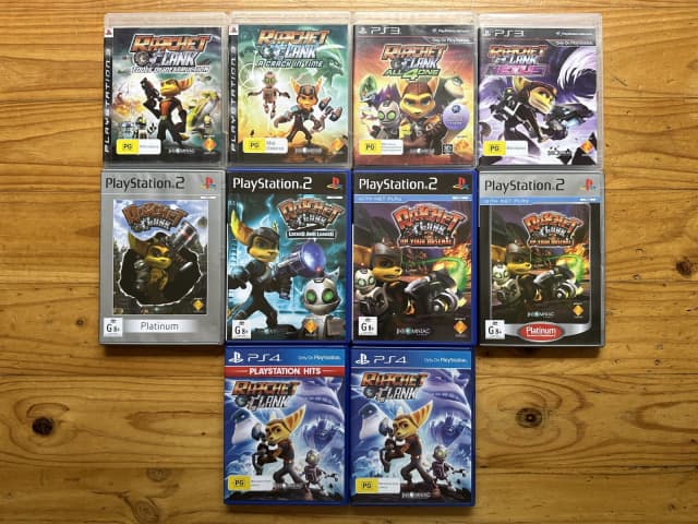 Ratchet & Clank, PS2 - PS3 - PS4 - PS5