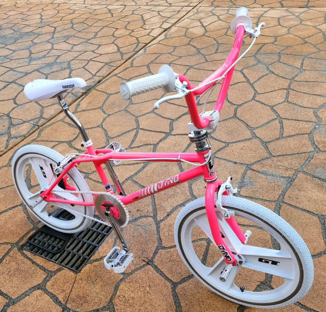 Bmx Gt Dyno Pink And White Mens Bicycles Gumtree Australia Ku Ring