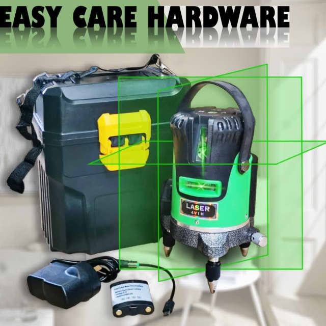 Laser Level 4V1H Green Light Beam Professional Cross Marking Meter