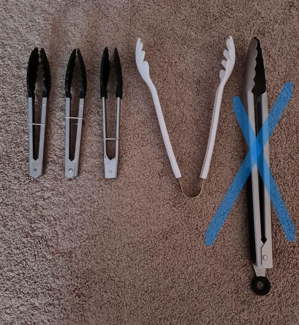Tongs short long steel pastic Cooking Accessories Gumtree Australia