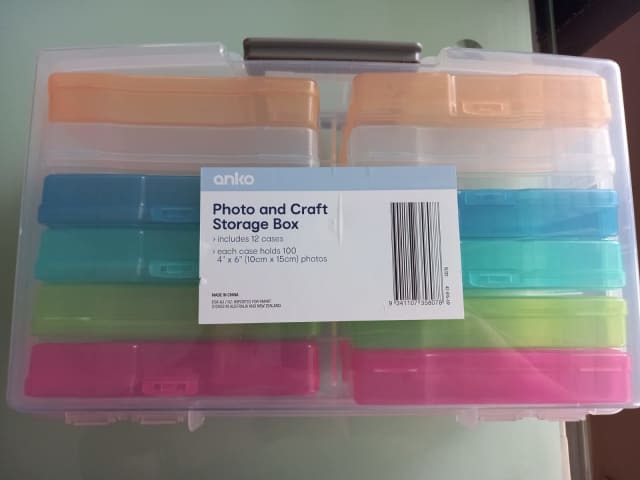 Photo and Craft Storage Box - Kmart