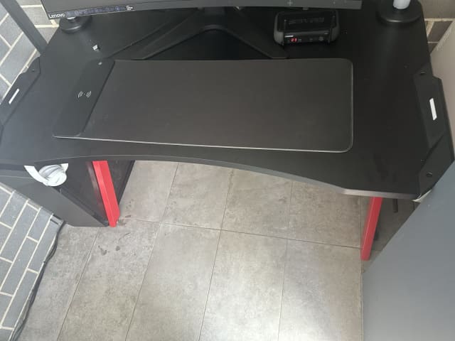 Typhoon Pro 1200mm LED Gaming Desk Black | Desks | Gumtree Australia ...